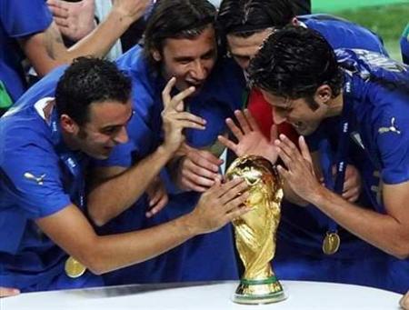 italie  champion du monde 2006